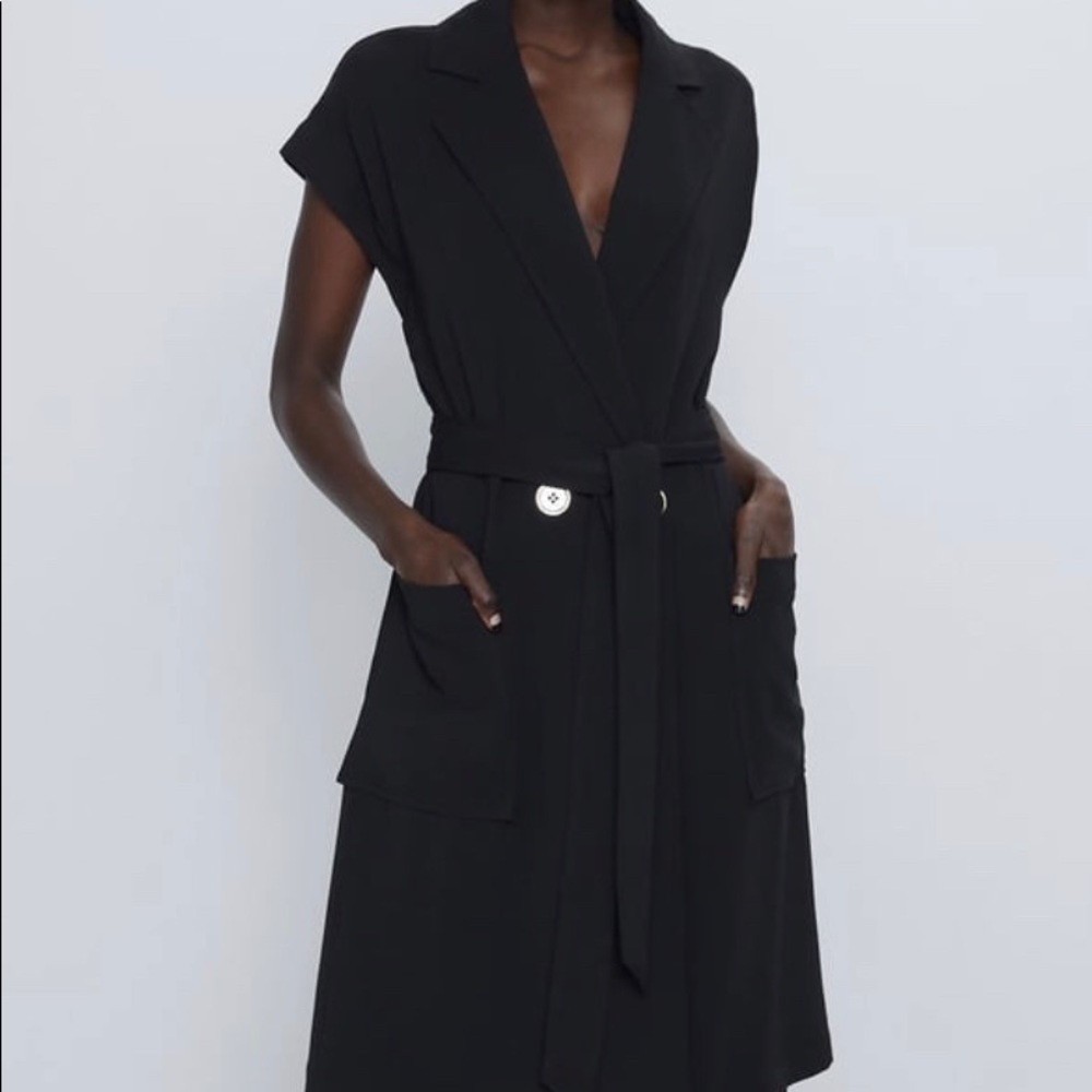 Belted vest